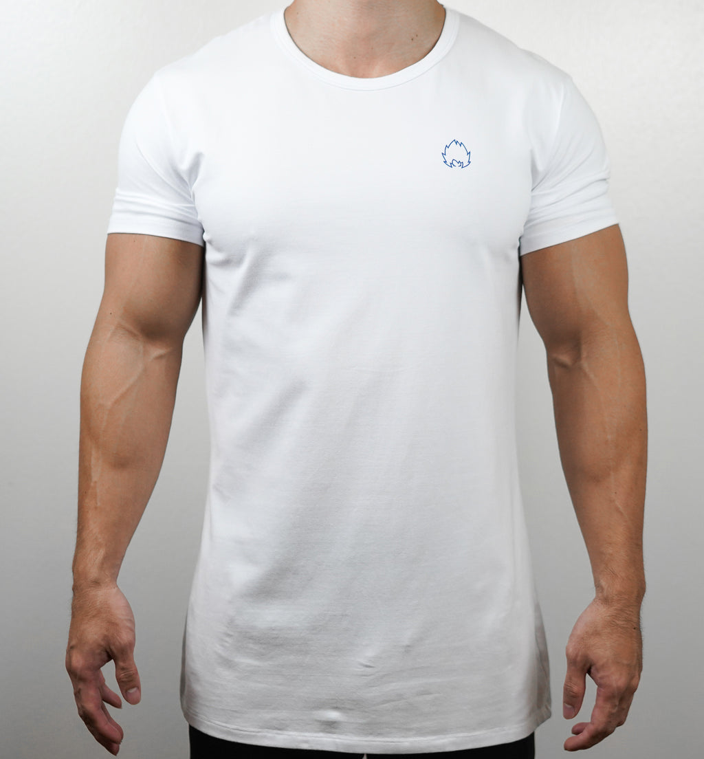 Badge Tee - White