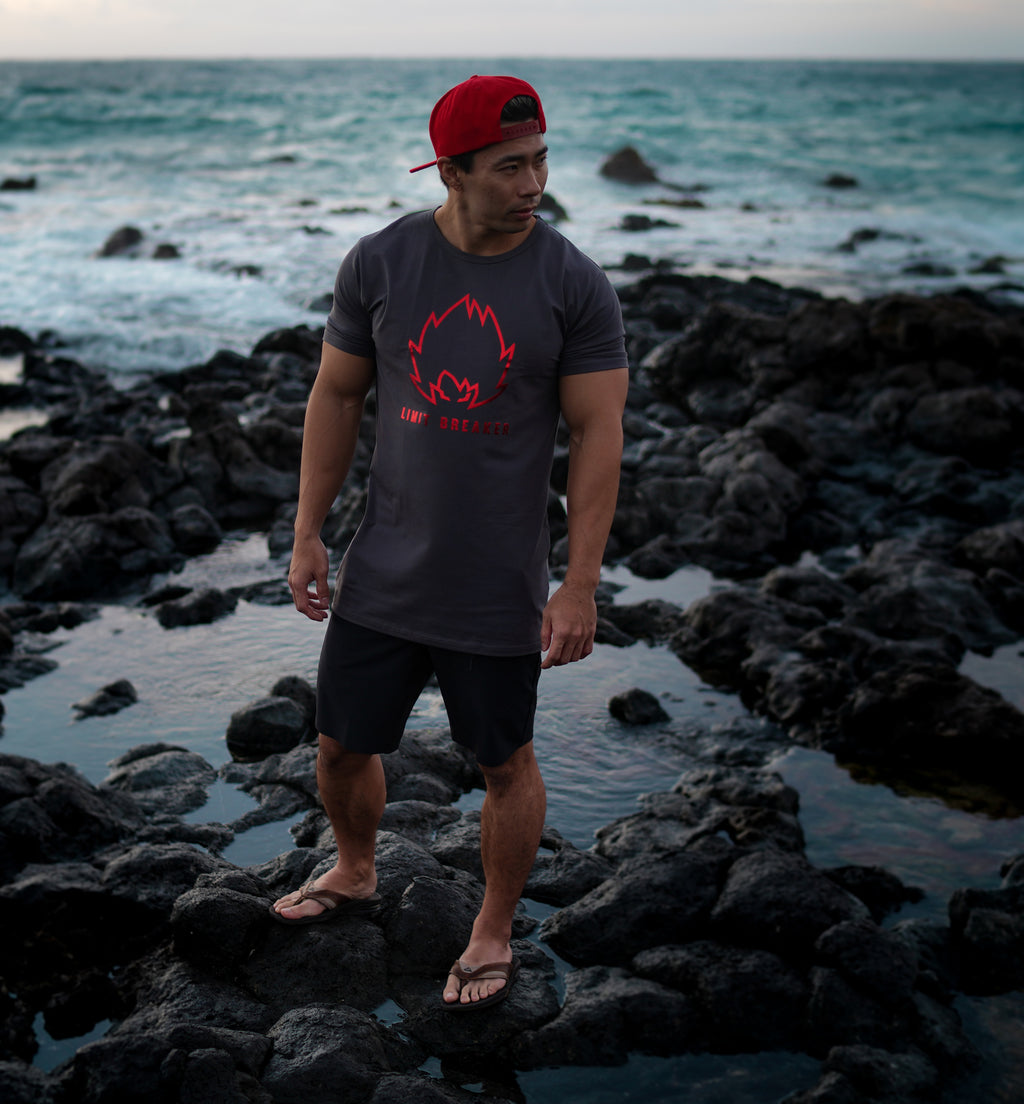Limit Breaker Tee - Charcoal