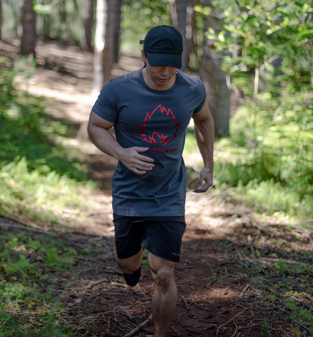 Limit Breaker Tee - Charcoal